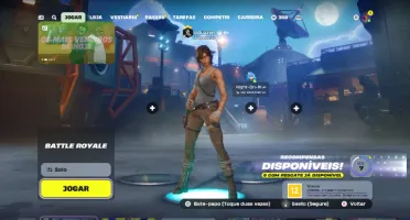 Conta de fortnite com várias skins