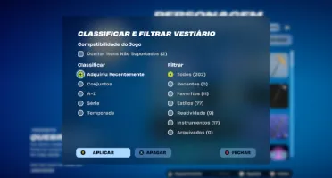 Conta de fortnite com várias skins