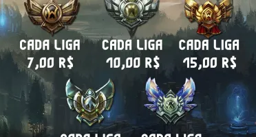 SERVIÇO DE ELO - LEAGUE OF LEGENDS