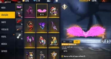 CONTA FREE FIRE MUITO GEMADA MAIS DE 1000 REAIS GASTO