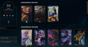 VENDO CONTA LOL E VALORANT COM SKINS BARATA PRA VENDER LOGO