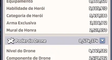Last War, +210M, Base 34, DRONE 152 - 41M, 31, 29 e 26