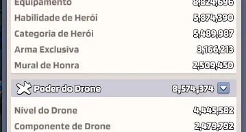 Last War, +210M, Base 34, DRONE 152 - 40M, 31, 29 e 26