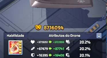 Last War, +220M, Base 34, DRONE 155 - 41M, 32, 29, Serv 1540