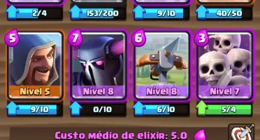 Clash Royale nível 8 - Barato