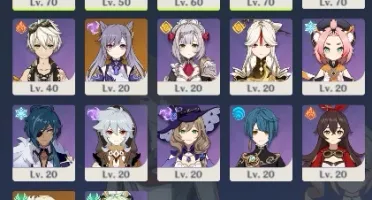 ar 40 CHILDE+KEQING+HARPA CELESTIAL+TUMULO+LANÇA DE JADE