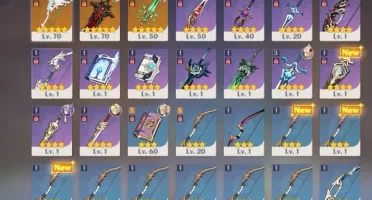 ar 40 CHILDE+KEQING+HARPA CELESTIAL+TUMULO+LANÇA DE JADE