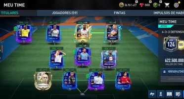Vendo conta FIFA mobile GER 124