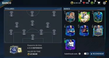 Vendo conta FIFA mobile GER 124