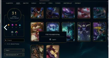 PLATINA II ~ 78 CHAMPS ~ 31 SKINS ~ 99 ÍCONES MEGA OFERTA