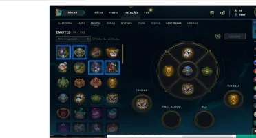 League of legends conta level 104