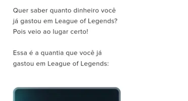 League of legends conta level 104