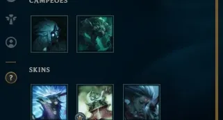 Conta Gold, 24 Champions, 5 Skins.
