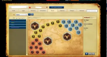 Conta Platina III, 51 champions, 8 skins, 2 páginas de runas
