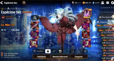 Vendo conta de Epic Seven, conta não vinculada