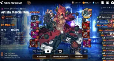Vendo conta de Epic Seven, conta não vinculada