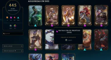 Conta League Of Legends e Valorant muito boa.