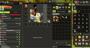 CONTA DOFUS TOUCH (BRUTAS) IOP LVL 200