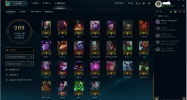 Conta Platina com bordinha de Platina