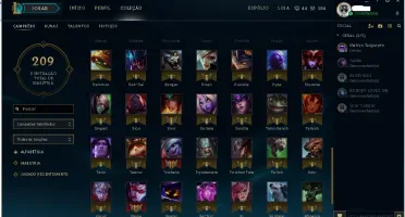 Conta Platina com bordinha de Platina