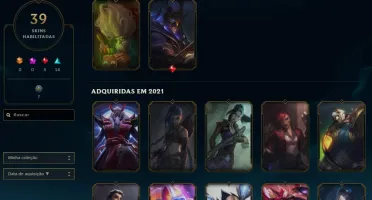 Conta League Of Legends Gold 4