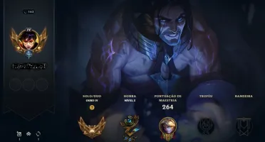 Conta League Of Legends Gold 4