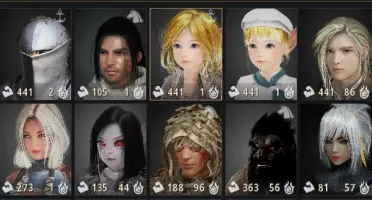 Black desert SA striker 630 de gs full pen