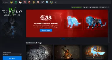 Conta Blizzard com Diablo III e IV