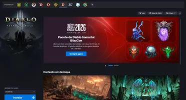 Conta Blizzard com Diablo III e IV
