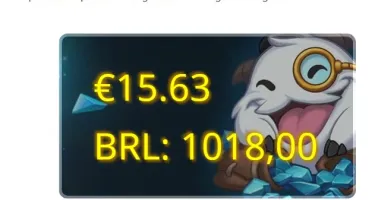 Conta Riot (LOL e LoR)