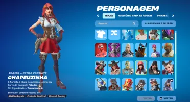 Conta Fortnite OG com itens da T1 + Skin Glow