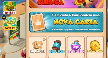 Conta Coin master nível 362