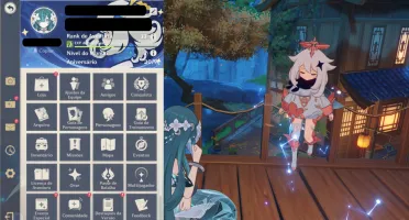 Conta Genshin Impact | Vodyanitsa + Hu Tao + Ayaka | Entrega