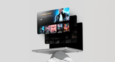 Área de membros estilo Netflix