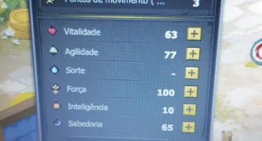 CONTA SRAM 200 CROCA COM ITENS E DOFUS