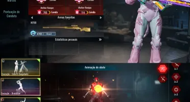 Conta Blood Strike Full Gemada Lvl. 50 Top Servidor