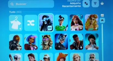 Conta de Fortnite, com clube ativo