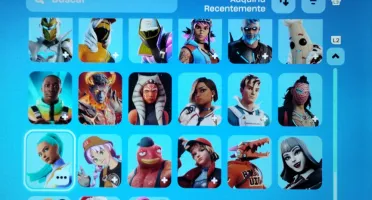Conta de Fortnite, com clube ativo