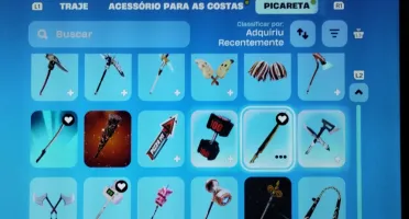 Conta de Fortnite, com clube ativo