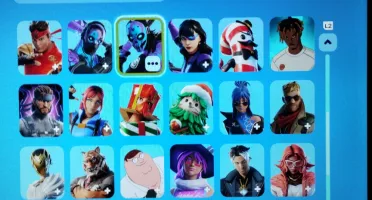 Conta de Fortnite, com clube ativo