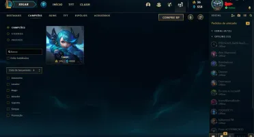 VENDO CONTA DIAMANTE 4 - FALTANDO 1 CHAMP PRA TODOS!!