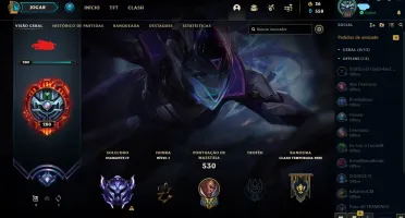 VENDO CONTA DIAMANTE 4 - FALTANDO 1 CHAMP PRA TODOS!!