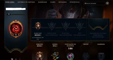Conta League Of Legends