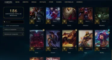 Conta League Of Legends