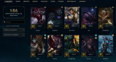 Conta League Of Legends