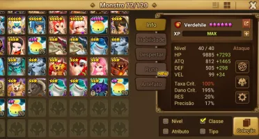 Mid game Summoners war