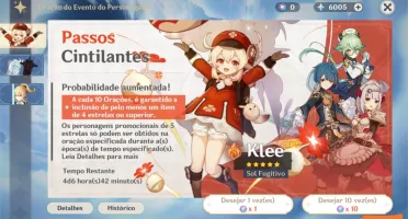 Diluc + Venti e 6000 de cash