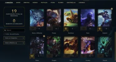 Conta League Of Legends Rank Platina 1