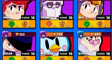 Conta - Brawl Stars (21K de troféus)