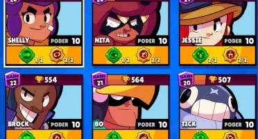 Conta - Brawl Stars (21K de troféus)